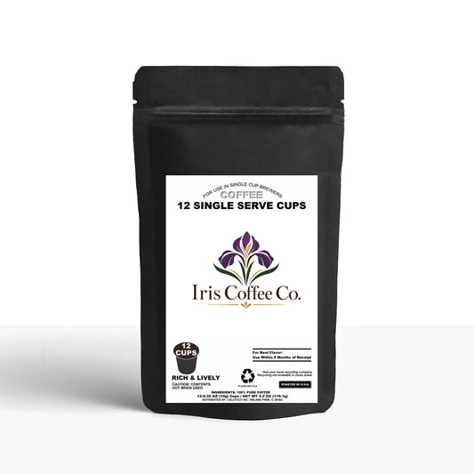 12 Pack Single Serve Coffee Capsules