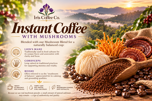 Instant Coffee with Mushroom